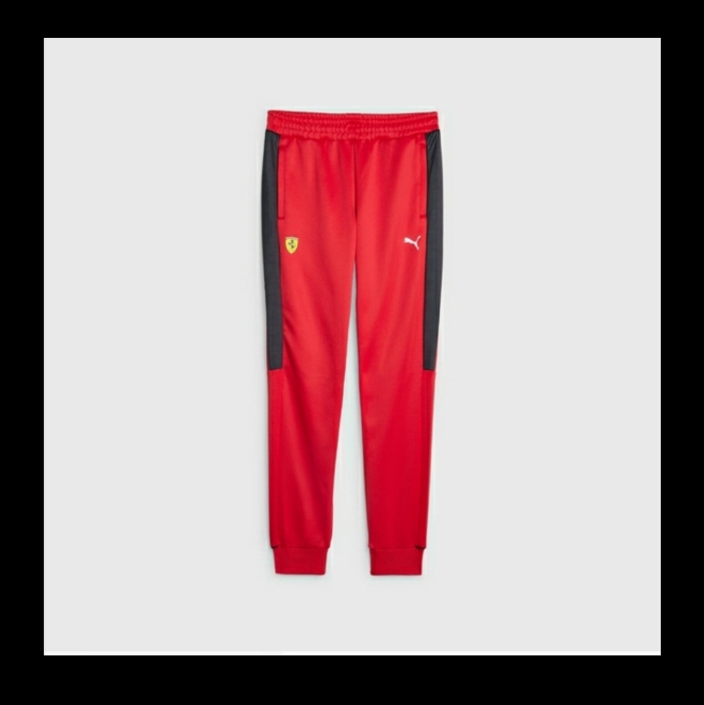 🧿Puma Ferrari Red Sweatpants